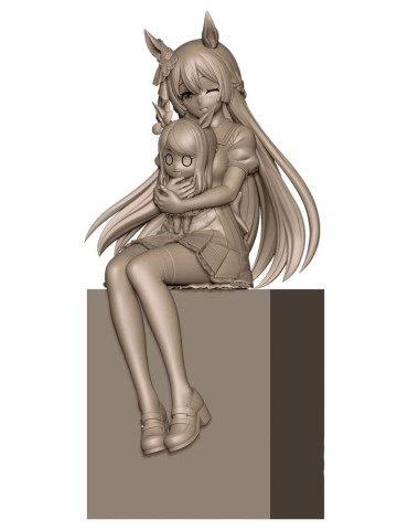 Sega - Umamusume: Pretty Derby - figure XStellar Satono Diamond Sitting Ver.