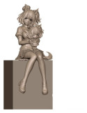 Sega - Umamusume: Pretty Derby - figurine XStellar Aston Machan Sitting Ver.