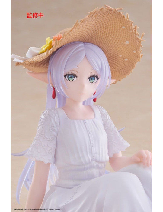 Taito - Frieren: Beyond Journey's End - Desktop Cute Figure Frieren Summer Dress Ver.