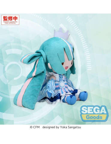 peluche Fuwa Petit Hatsune Miku LAWSON 50th Anniversary Special LIVE L 2