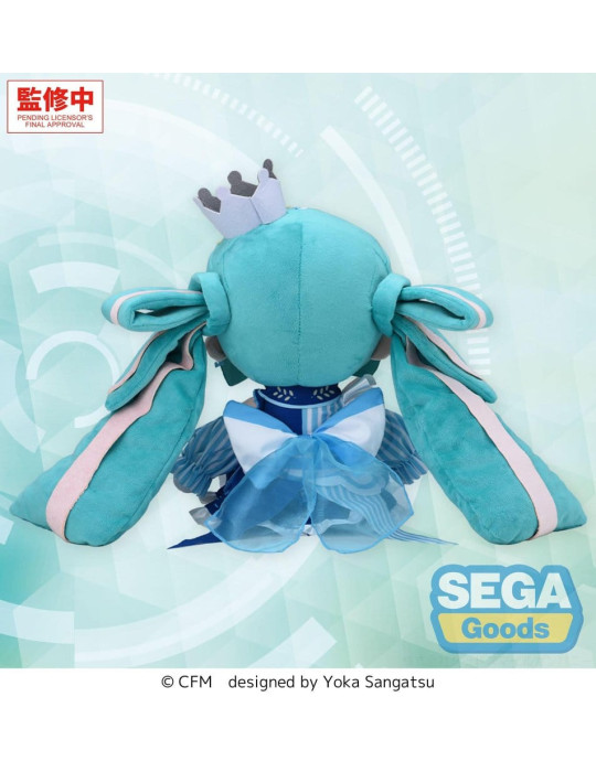 Fuwa Petit Plush Figure Hatsune Miku LAWSON 50th Anniversary Special LIVE L