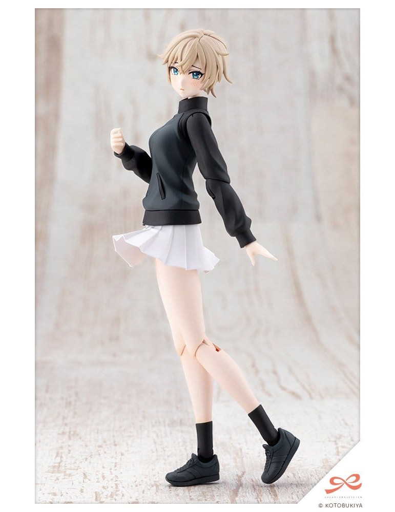 Kotobukiya - Sousai Shojo Teien - figurine Rui Saotome Touhou High School Tracksuit Dreaming Style Midnight Onyx