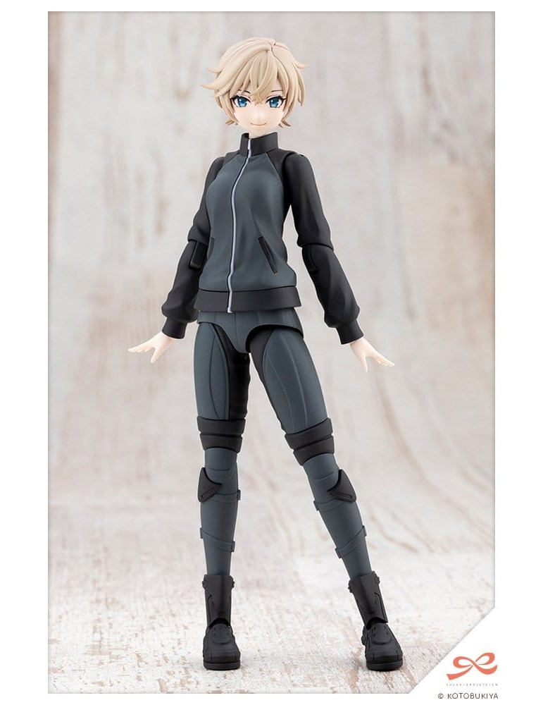 Kotobukiya - Sousai Shojo Teien - figurine Rui Saotome Touhou High School Tracksuit Dreaming Style Midnight Onyx