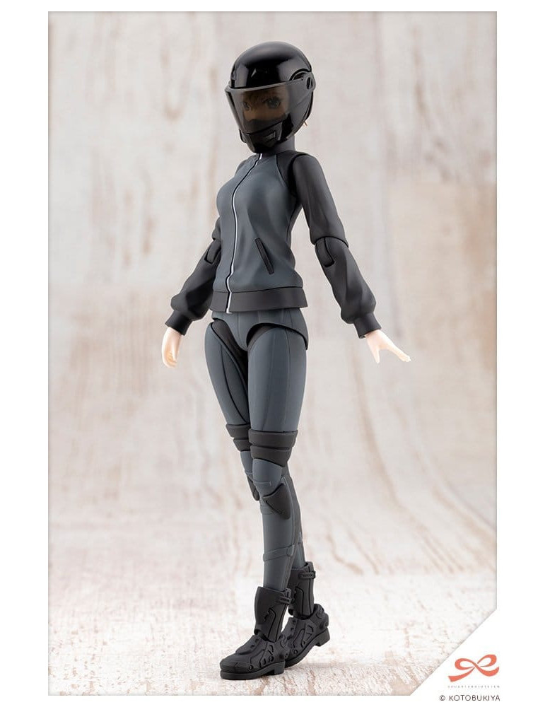 Kotobukiya - Sousai Shojo Teien - figurine Rui Saotome Touhou High School Tracksuit Dreaming Style Midnight Onyx