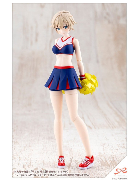 Kotobukiya - Sousai Shojo Teien - figurine Rui Saotome Touhou High School Tracksuit Dreaming Style Midnight Onyx