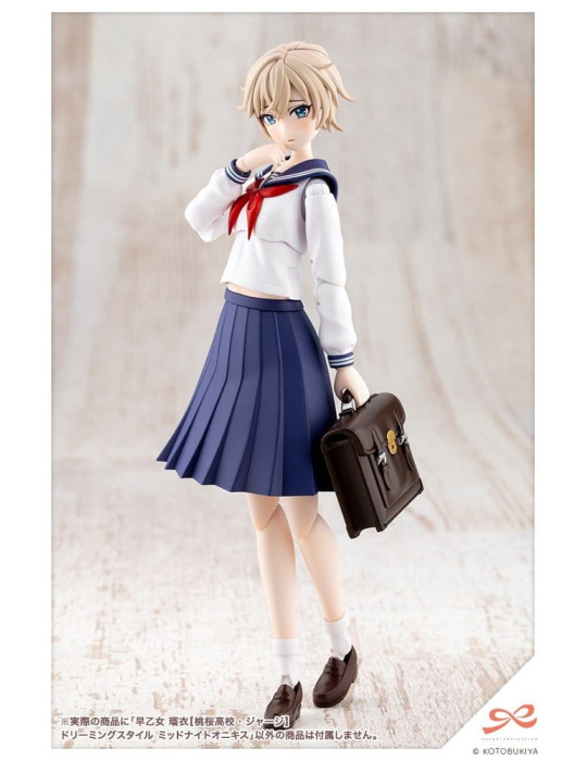 Kotobukiya - Sousai Shojo Teien - figurine Rui Saotome Touhou High School Tracksuit Dreaming Style Midnight Onyx