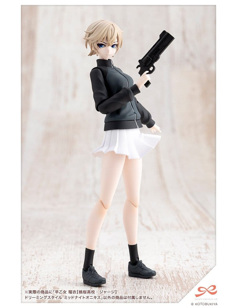 Kotobukiya - Sousai Shojo Teien - figurine Rui Saotome Touhou High School Tracksuit Dreaming Style Midnight Onyx