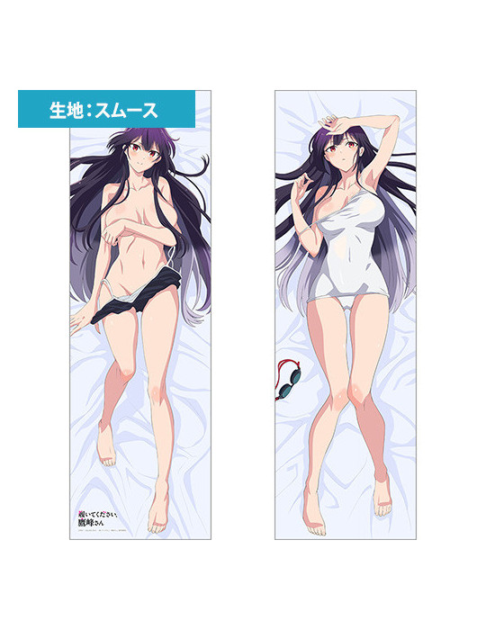 "Please Put Them On, Takamine-san" Original Illustration Dakimakura Cover Takamine Takane / School Swimwear Smooth