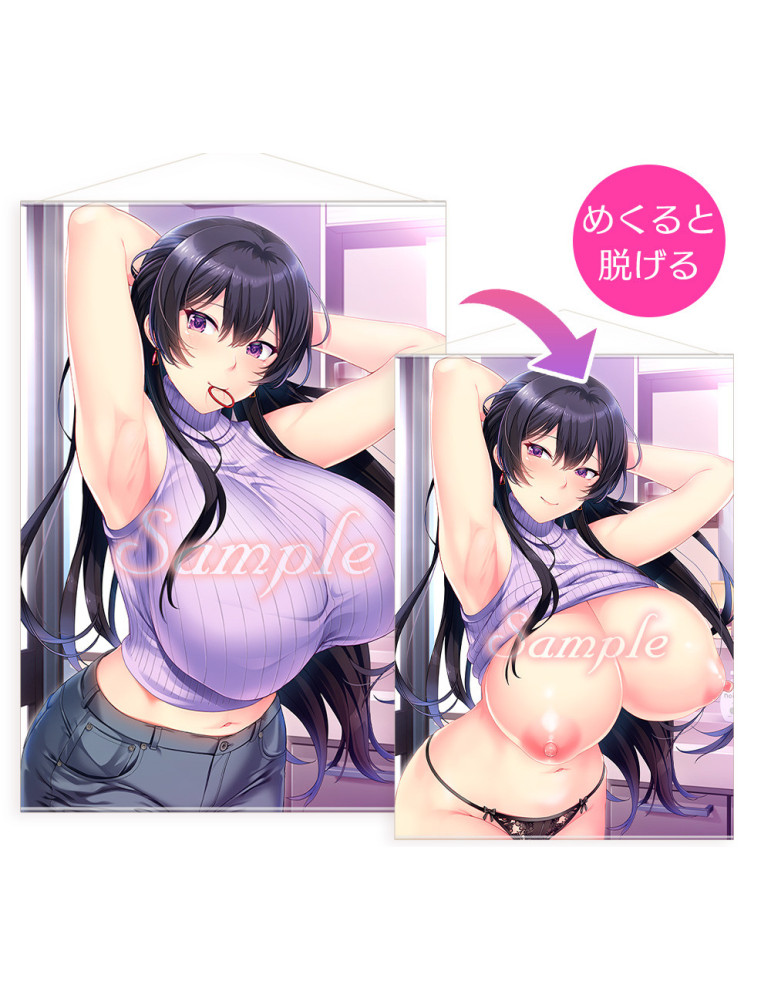 mdf An Original Illustration "Daki Kano Second After" Fukami Arisa A1 Size Double Tapestry