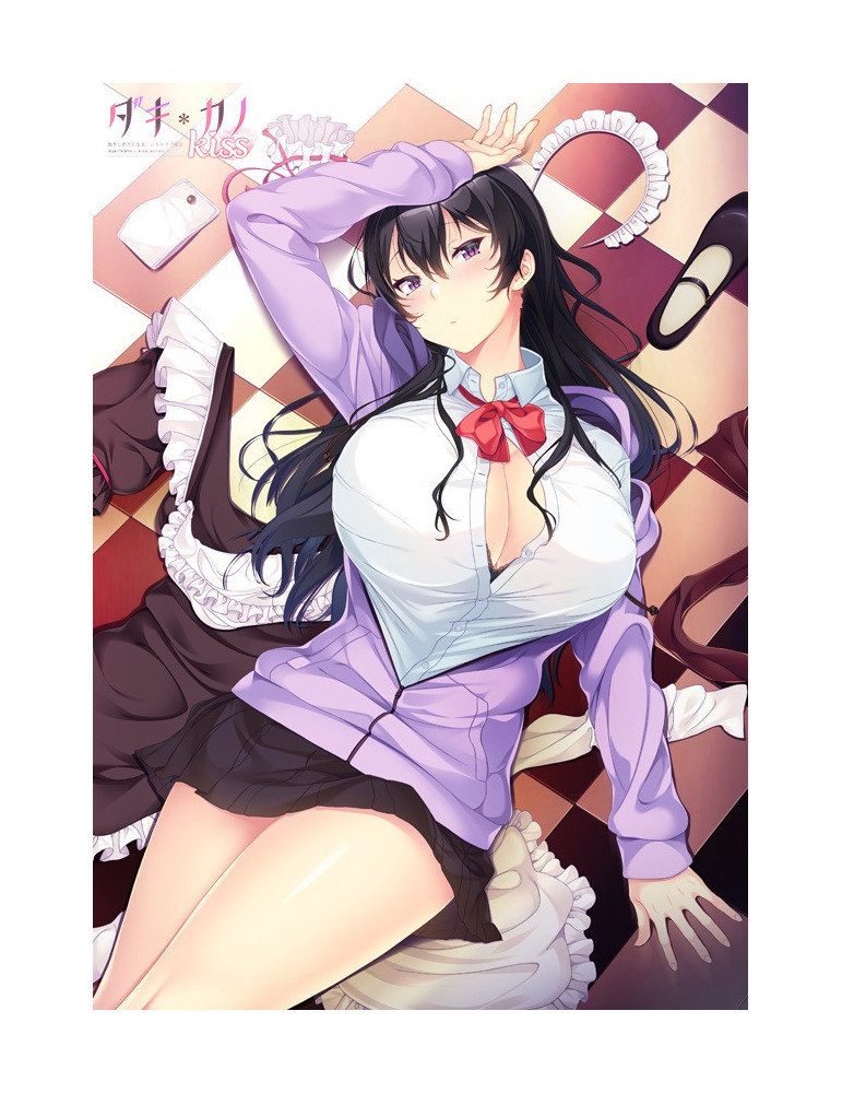 mdf An Original Illustration "Daki Kano Kiss" Fukami Arisa A1 Tapestry A Type