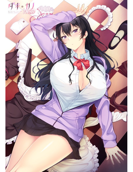 mdf An Original Illustration "Daki Kano Kiss" Fukami Arisa A1 Tapestry A Type