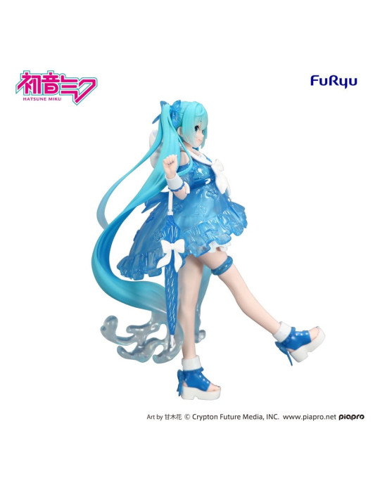 Furyu - Hatsune Miku - figurine Trio-Try-iT Miku Rainy Dance