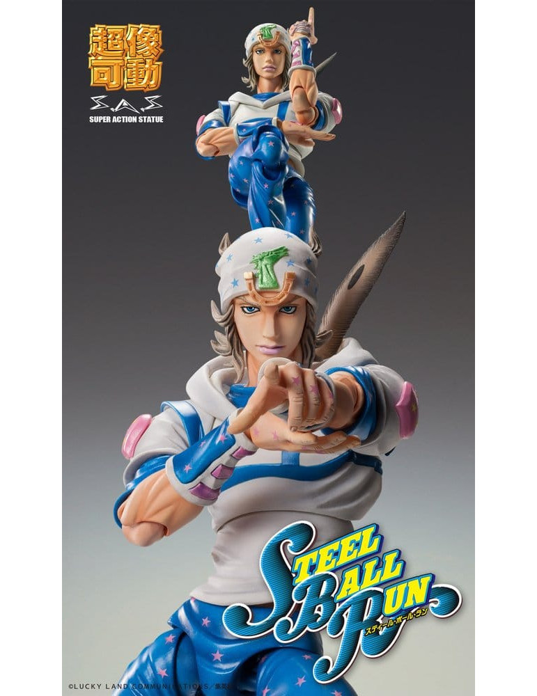 Medicos Entertainment - JoJo's Bizarre Adventure Part 7: Steel Ball Run - figurine Johnny Joestar