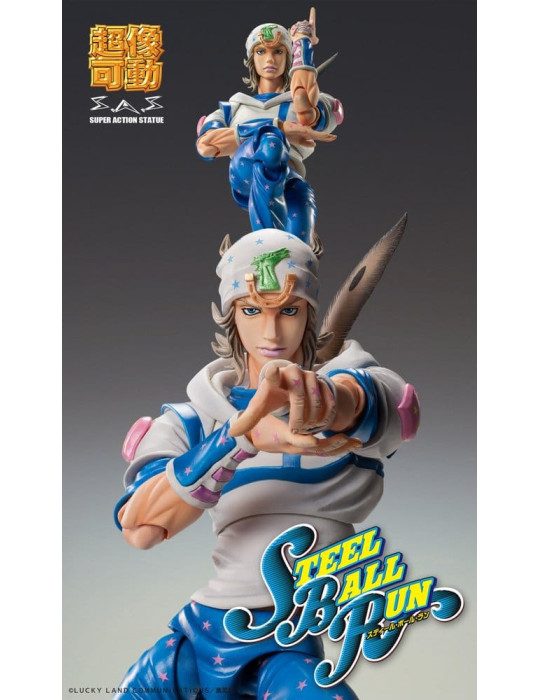 Medicos Entertainment - JoJo's Bizarre Adventure Part 7: Steel Ball Run - figurine Johnny Joestar