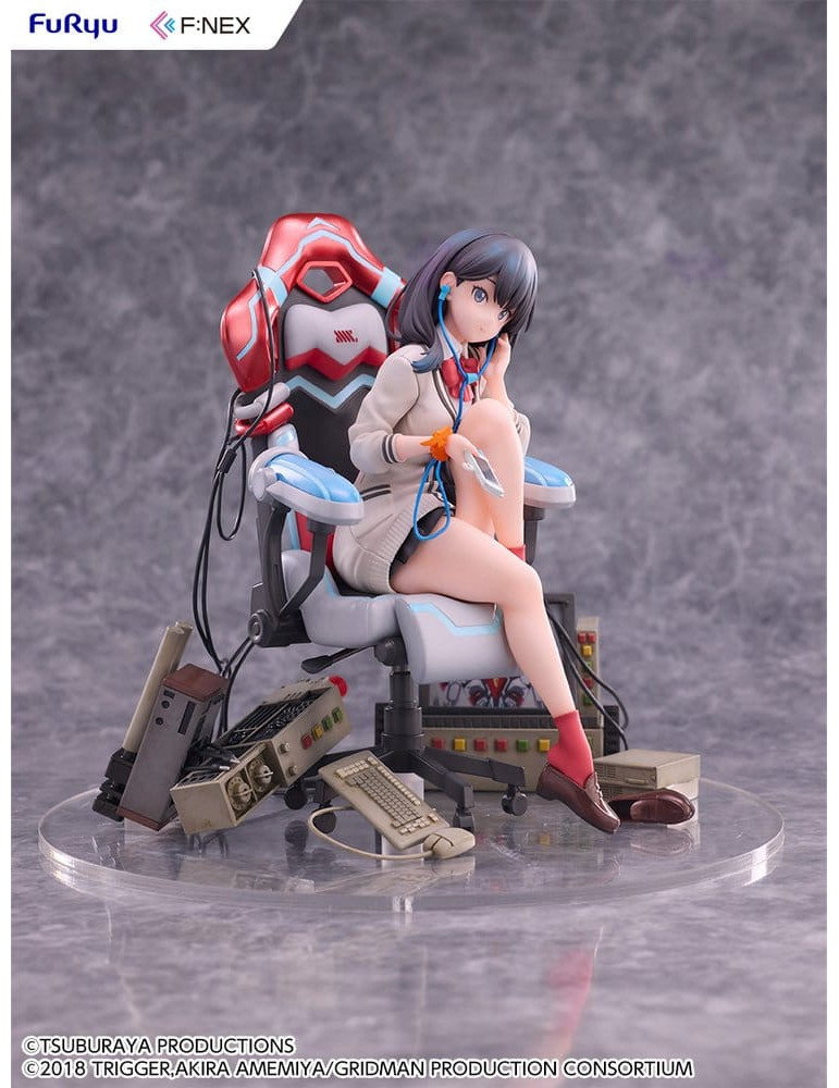 Furyu - SSSS. Gridman Universe - figure Rikka Takarada Gaming Chair Ver.