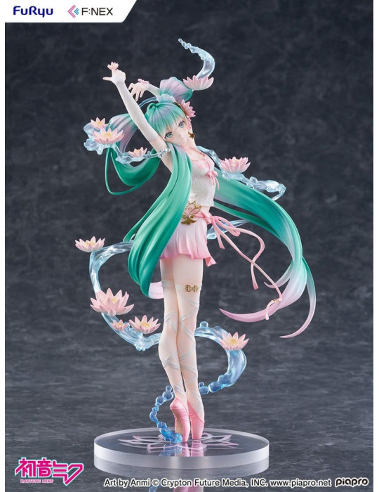 Furyu - figurine F:NEX Hatsune Miku Water lily Ver.