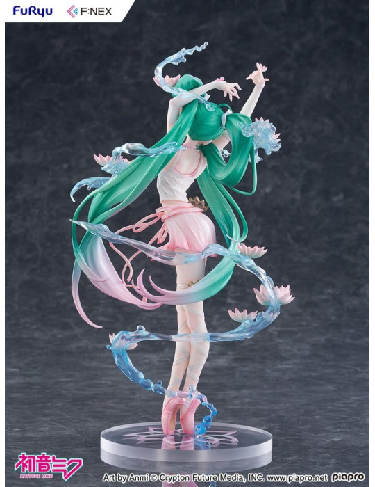 Furyu - figurine F:NEX Hatsune Miku Water lily Ver.