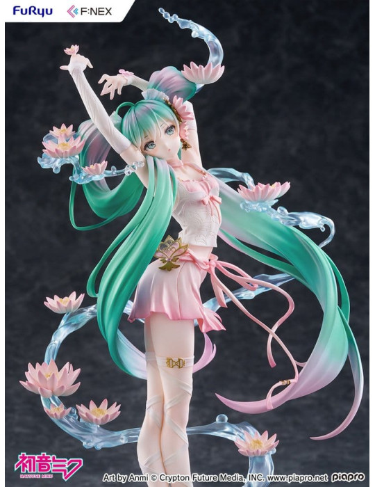Furyu - figure F:NEX Hatsune Miku Water lily Ver.