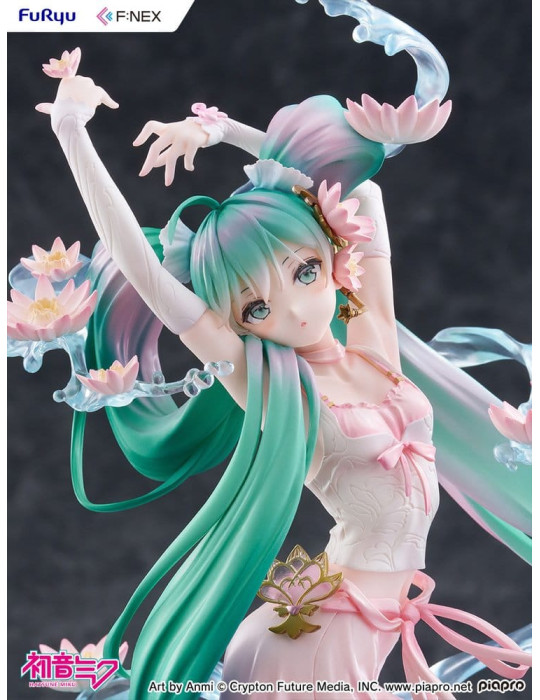 Furyu - figurine F:NEX Hatsune Miku Water lily Ver.