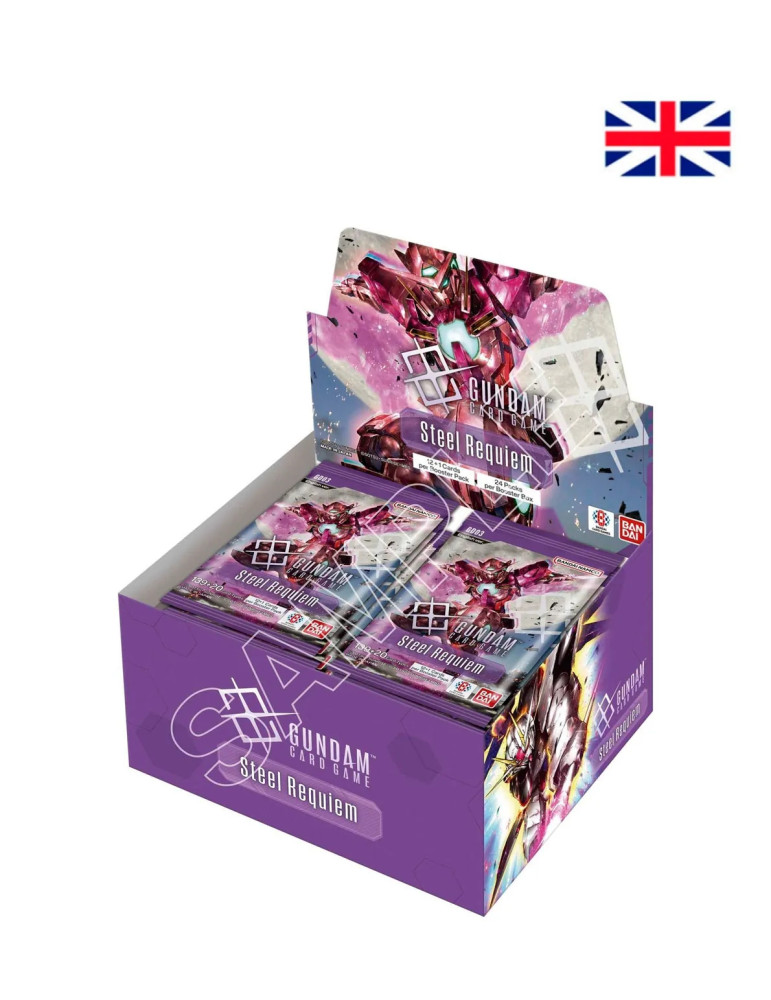 Gundam CG Booster Box GD03 Steel Requiem (EN)