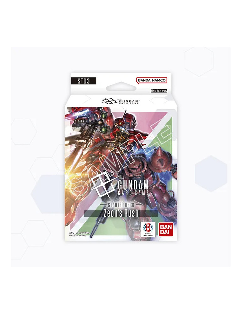 Gundam CG Deck ST03 Zeon's Rush (EN)