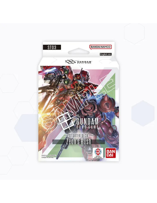 Gundam CG Deck ST03 Zeon's Rush (EN)