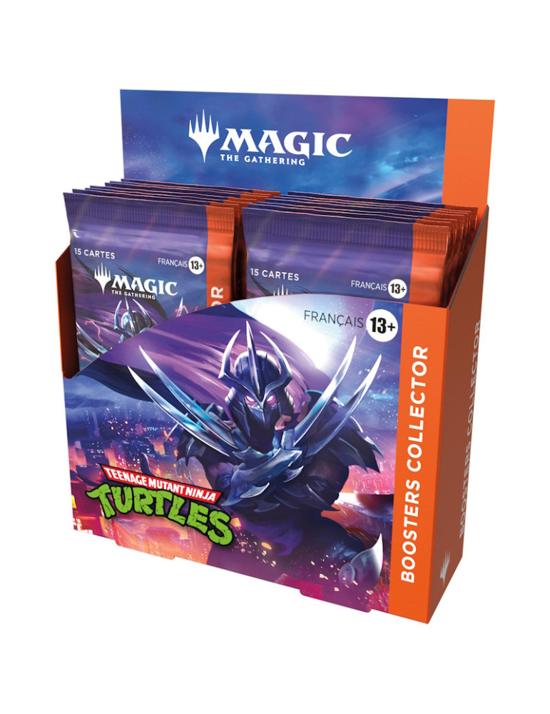 Magic the Gathering Display 12 boosters Collector Teenage Mutant Ninja Turtles