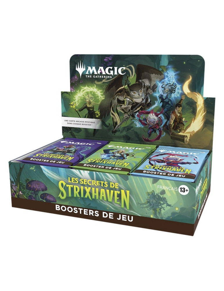 Magic the Gathering Display 30 Boosters de jeu Les secrets de Strixhaven