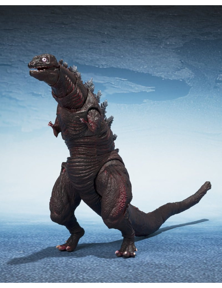 Bandai - Godzilla 2016 - figurines S.H.MonsterArts The Second Form, Thrid Form, Giant Unidentified Creature Set