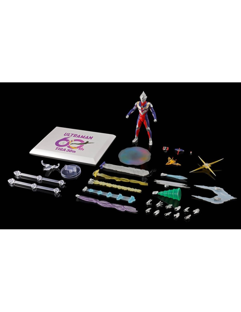 Bandai - Ultraman Series - figurine S.H.Figuarts Shinkocchou Seihou Ultraman Tiga Multi Type 30th Anniversary Edition