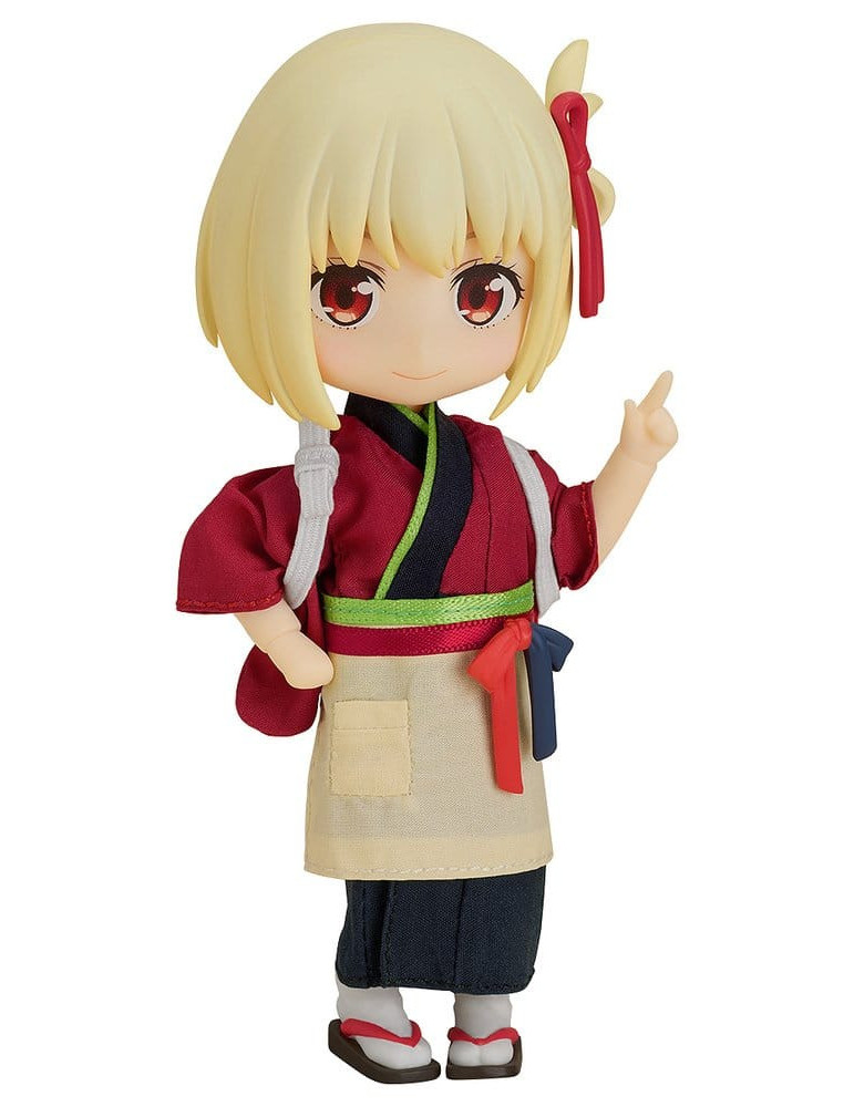 Good Smile Company - Lycoris Recoil - figure Nendoroid Doll Chisato Nishikigi: Cafe LycoReco Uniform Ver.