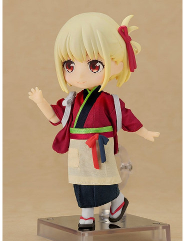 Good Smile Company - Lycoris Recoil - figure Nendoroid Doll Chisato Nishikigi: Cafe LycoReco Uniform Ver. 2