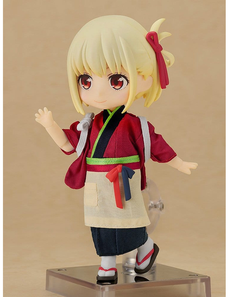 Good Smile Company - Lycoris Recoil - figure Nendoroid Doll Chisato Nishikigi: Cafe LycoReco Uniform Ver.