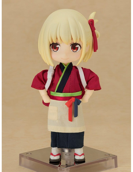 Good Smile Company - Lycoris Recoil - figurine Nendoroid Doll Chisato Nishikigi: Cafe LycoReco Uniform Ver.
