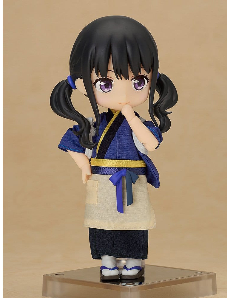 Good Smile Company - Lycoris Recoil - figure Nendoroid Doll Takina Inoue: Cafe LycoReco Uniform Ver.