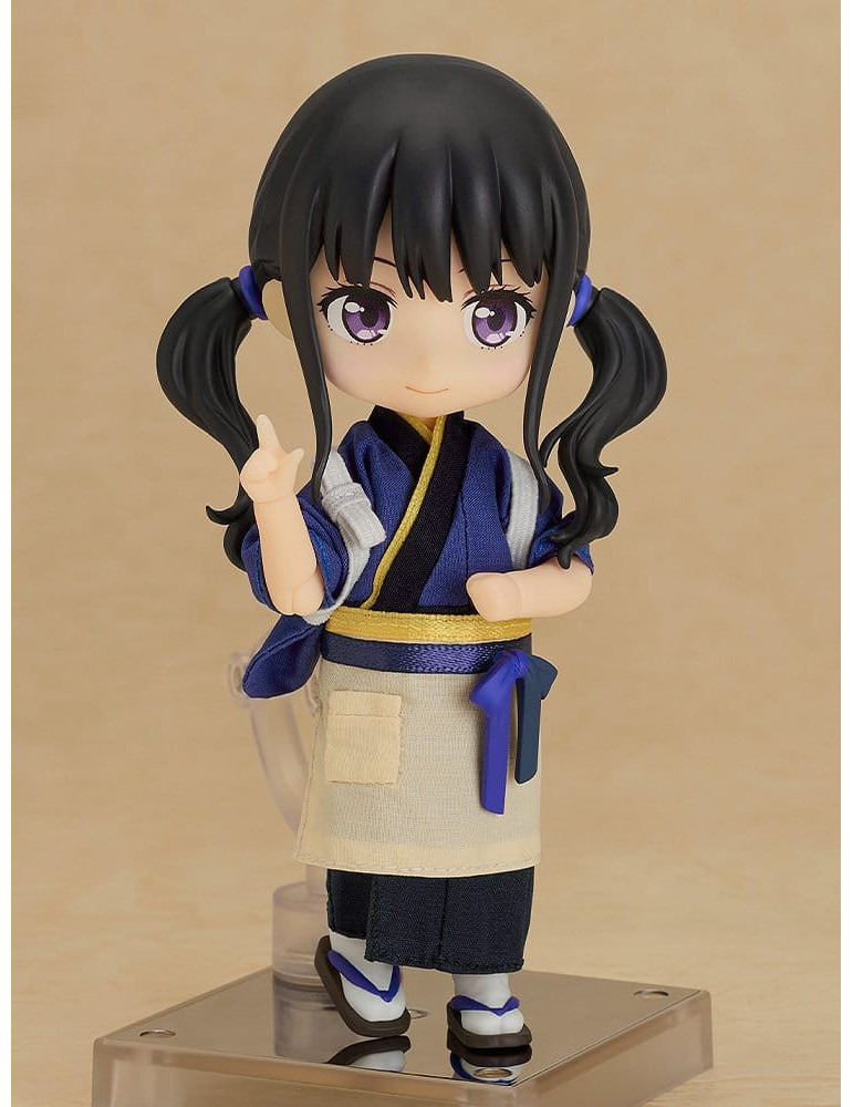Good Smile Company - Lycoris Recoil - figure Nendoroid Doll Takina Inoue: Cafe LycoReco Uniform Ver.