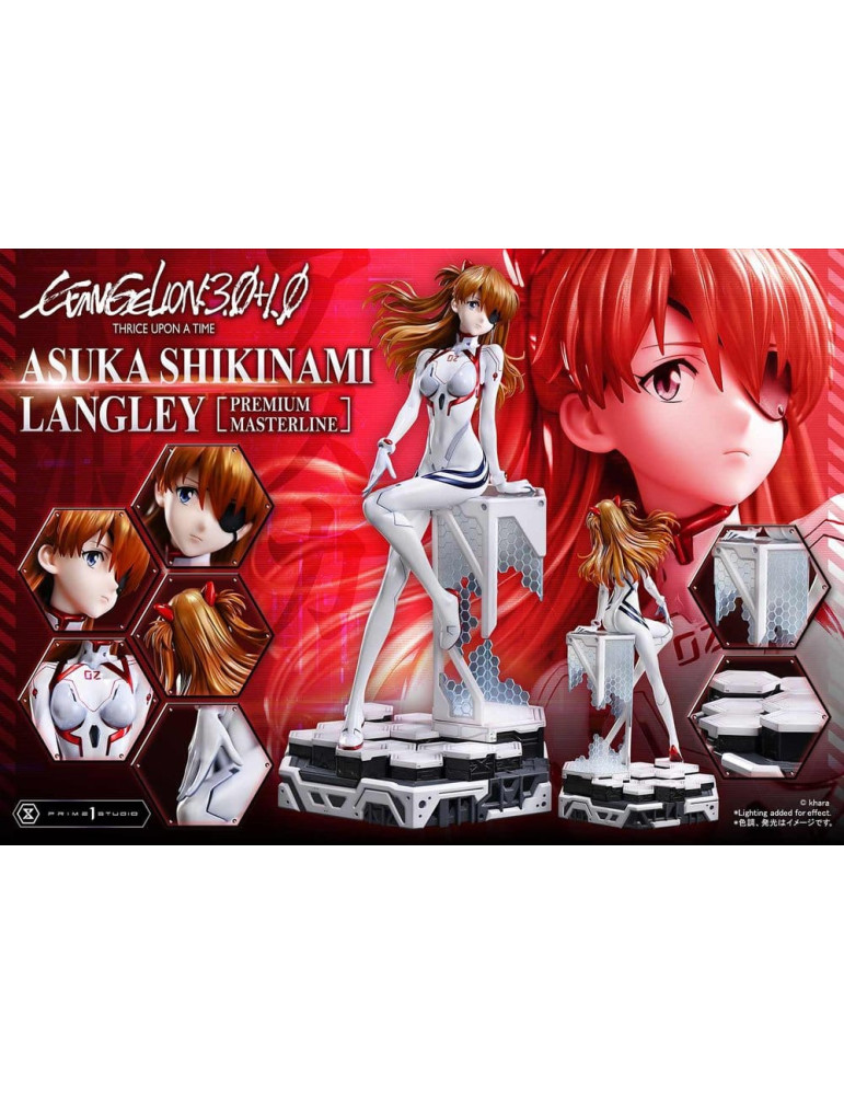 Prime 1 Studio - Evangelion: 3.0 + 1.0 Thrice Upon A Time - figure Asuka Shikinami Langley Bonus Ver.
