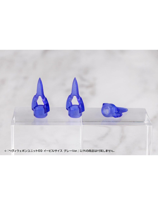 Kotobukiya - M.S.G. Model Kit Accessory Set Heavy Weapon Unit 69 Evil Scythe Gray Ver.