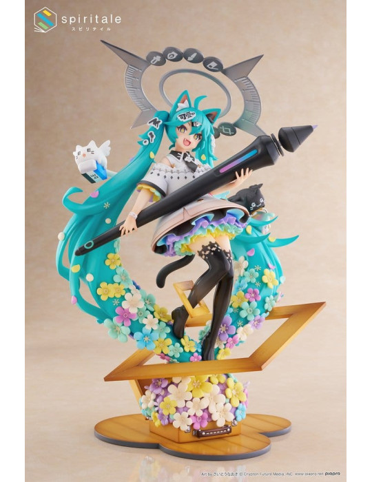Spiritale - Hatsune Miku x Naoki Saito - figurine Hatsune Miku The Painter Ver.
