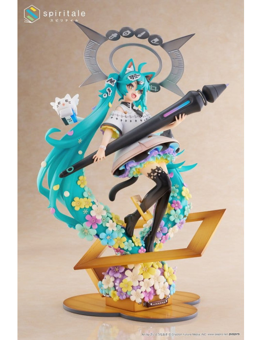 Spiritale - Hatsune Miku x Naoki Saito - figurine Hatsune Miku The Painter Ver.