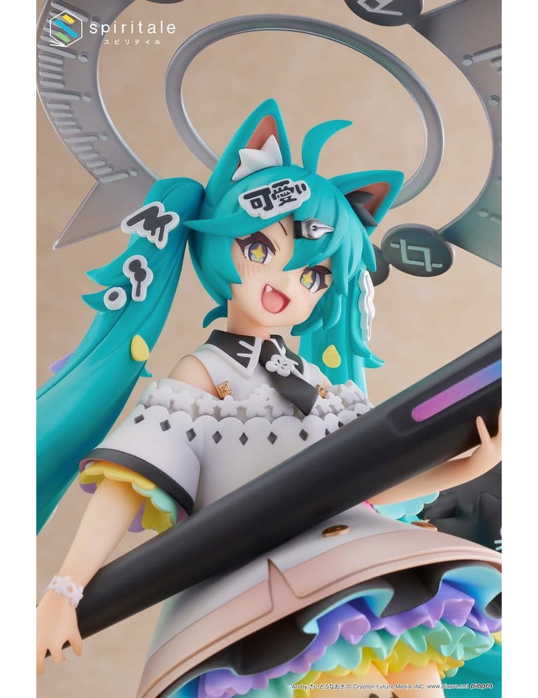 Spiritale - Hatsune Miku x Naoki Saito - figure Hatsune Miku The Painter Ver.
