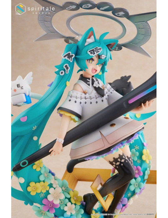 Spiritale - Hatsune Miku x Naoki Saito - figurine Hatsune Miku The Painter Ver.