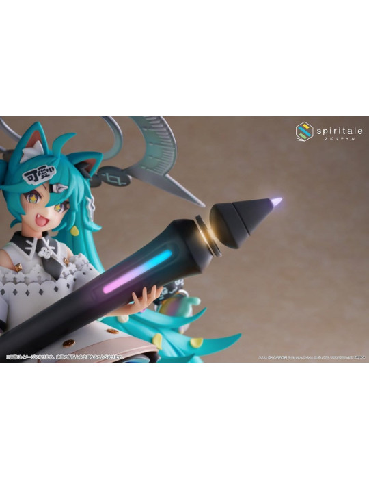 Spiritale - Hatsune Miku x Naoki Saito - figurine Hatsune Miku The Painter Ver.