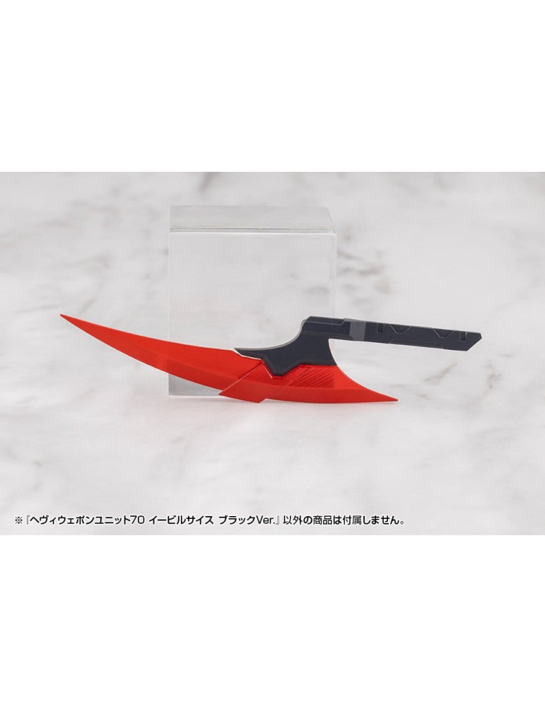 Kotobukiya - M.S.G. Model Kit Accessory Set Heavy Weapon Unit 70 Evil Scythe Black Ver.