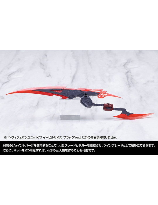 Kotobukiya - M.S.G. accessoires Heavy Weapon Unit 70 Evil Scythe Black Ver.