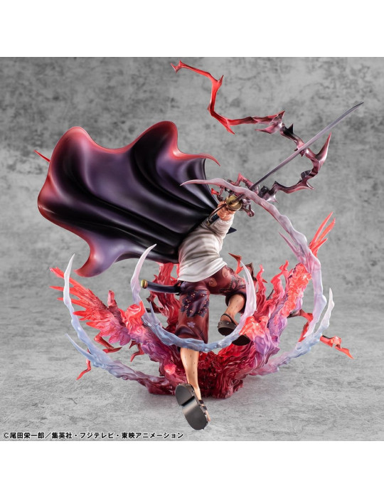 Megahouse - One Piece - figure P.O.P. SA-MAXIMUM Leader of Red Hair Pirates Red-Haired Shanks Kamusari