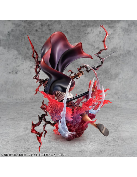 Megahouse - One Piece - figure P.O.P. SA-MAXIMUM Leader of Red Hair Pirates Red-Haired Shanks Kamusari