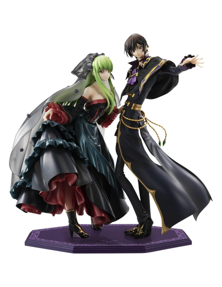 Megahouse - Code Geass: Lelouch of the Rebellion - figures Precious G.E.M. Series L.L. & C.C. 20th Anniversary