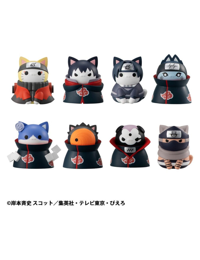 Megahouse - Naruto Shippuden Mega Cat Project - trading figures Defense Battle of Village of Konoha! Nyaruto!
