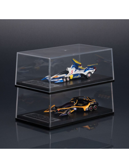 Megahouse - Future GPX Cyber Formula - véhicules Experion Z/A-8 Knight Shoemach Model C.F.C Heritage Edition